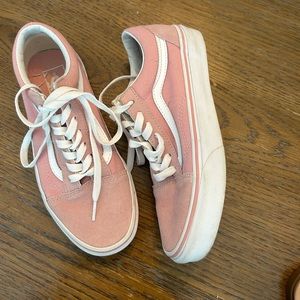 Pink skater vans